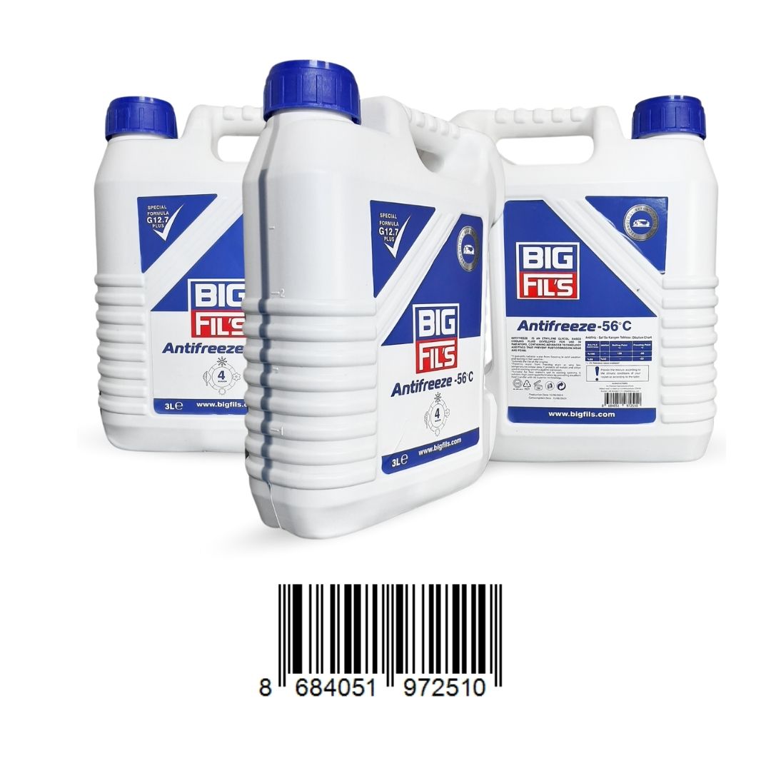Antifreeze 3 lt. -56°C Blue